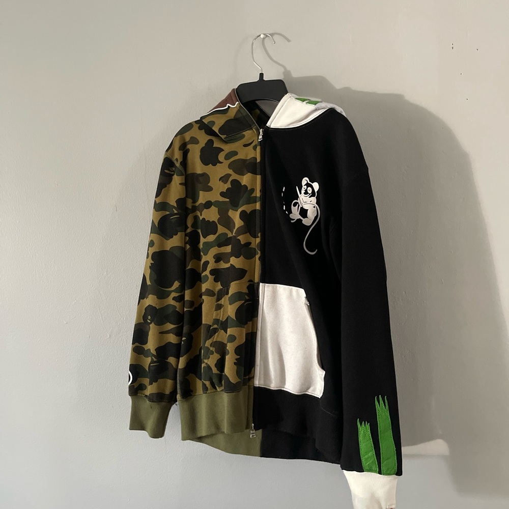 Bape Camo Full Zip Hoodie